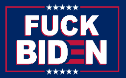 Fuck Biden 3'X5' Flag ROUGH TEX® Nylon 150D