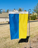 Ukraine Garden Flag Double Sided Knit Nylon 12"x18" Ukrainian Flags
