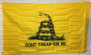 Gadsden Don't Tread On Me Double Sided 3'X5' Flag Rough Tex® 200D to 210D NYLON