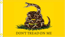 Gadsden Live Rattle Snake 2'X3' Flag Rough Tex® 150D Nylon