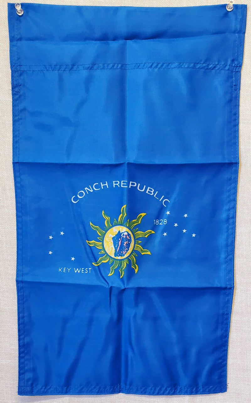 12"X18" Conch Republic Garden Flag 100D