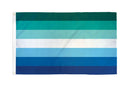 GAY MALE PRIDE 3'X5' Flag Rough Tex ® 100D
