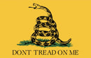 Gadsden Don't Tread On Me 2'X3' Flag Rough Tex ®100D