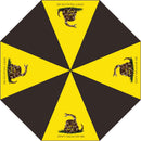 Gadsden Live Rattlesnake Golf Umbrella Don't Tread on Me American Flag 1776