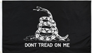 Gadsden (Black & White) 2'x3' Flag ROUGH TEX® 68D