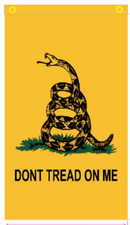 Gadsden Don't Tread On Me 3'X5' Banner Flag Rough Tex® 100D With Sleeve and Grommets