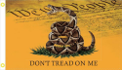 Don't Tread On Me We The People Live Snake 3'X5' Flag Rough Tex® 150D Nylon