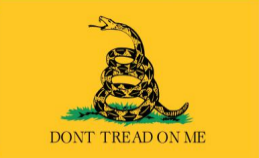 Gadsden Don't Tread On Me 6'x10' Flag ROUGH TEX® 100D 1776 American