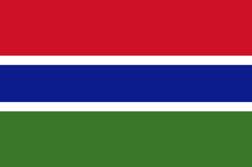 Gambia 3'X5' Flag ROUGH TEX® 100D
