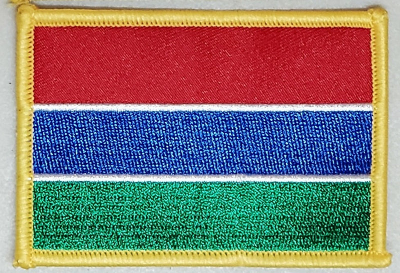 Gambia Embroidered Patch