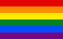 Rainbow 12"X18" Boat Flag With Grommets Rough Tex ® 68D Nylon XS
