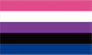 Genderfluid 3'X5' Flag ROUGH TEX® 100D