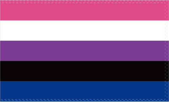 Genderfluid 3'X5' Flag ROUGH TEX® 100D