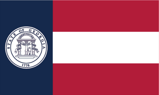 Georgia 1920-1956 3'X5' Flag Rough Tex® 100D