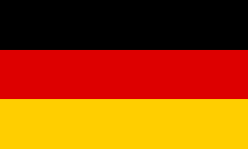 Germany 12"x18" Car Flag Flag ROUGH TEX® 68D Single Sided