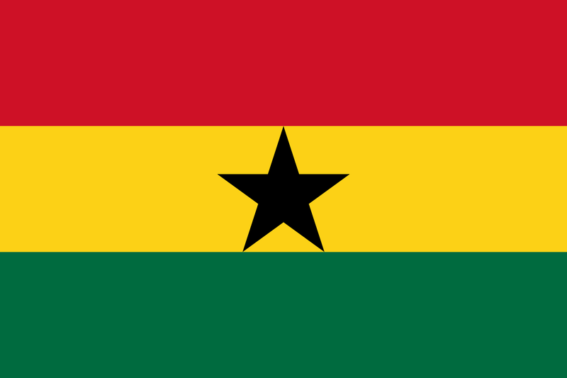 Ghana 3'X5' Flag ROUGH TEX® 100D