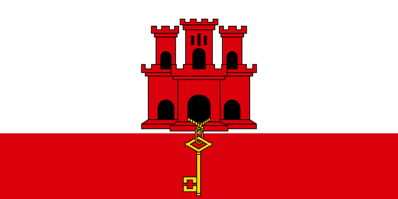 Gibraltar 12"x18" Flag With Grommets ROUGH TEX® 100D