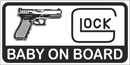 Glock Baby On Board - Bumper Sticker