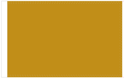 Gold 12"x18" Flag ROUGH TEX® 100D With Grommets