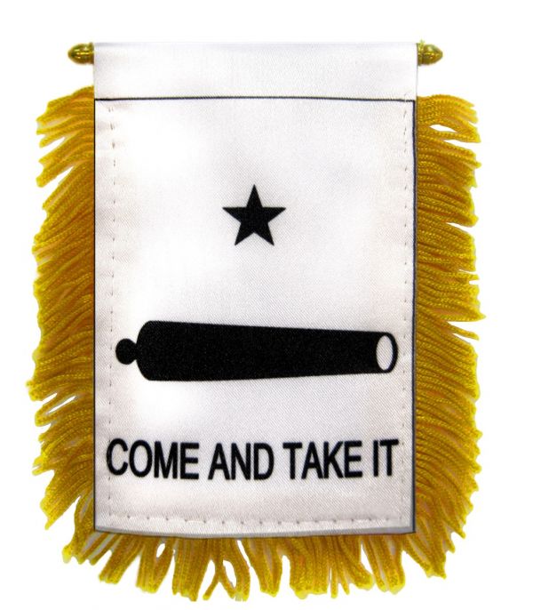 Gonzales Come and Take It Flag Mini Banner