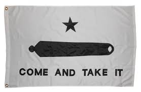 Gonzales Come and Take It 5'x8' Embroidered Flag ROUGH TEX® 600D Oxford Nylon