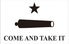 Gonzales Come & Take It 3'X5' Flag ROUGH TEX® 100D DOUBLE SIDED Texas