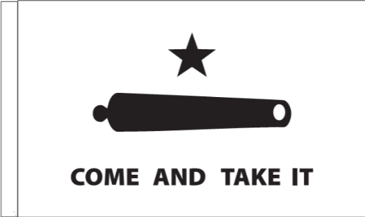 Gonzales Come And Take It 6'x10' Flag ROUGH TEX® 100D