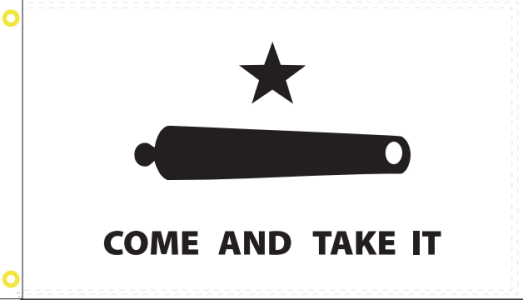 Gonzales Come and Take It 5'x8' Flag Rough Tex® 100D