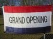 Grand Opening Business 3'x5' 100D Flag Rough Tex ®