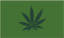 Green Leaf 3'X5' Flag ROUGH TEX® 100D Cannabis