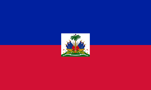 Haiti 3'x5' Nylon Flag ROUGH TEX® 68D