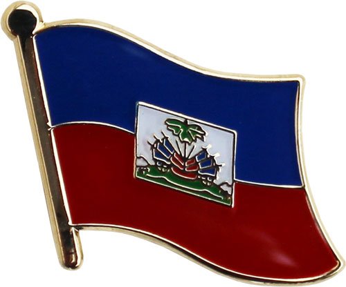 Haiti with Seal Lapel Pin