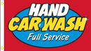 Hand Car Wash 3'X5' Flag ROUGH TEX® 100D