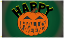 Happy Halloween Green 3'X5' Flag ROUGH TEX® 100D