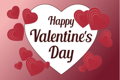 Happy Valentine's Day 2'x3' Flag ROUGH TEX® 100D