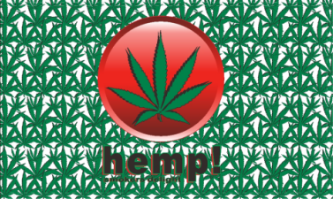 Hemp Leaf 3'X5' Flag ROUGH TEX® 100D