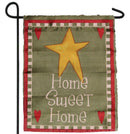Home Sweet Home Printed Garden Flag Rough Tex ® Brand