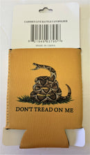 Gadsden Live Rattlesnake Neoprene Can Holder Drink Koozie Rough Tex®