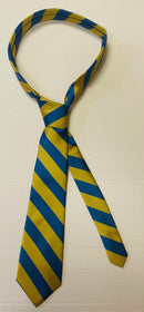 Ukraine Men's Tie Ukrainian Flag Regimental Micro Fiber Silk Rough Tex®