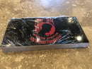 RED POW-MIA OFFICIAL BUMPER STICKER PACK OF 50 BUMPER STICKERS MADE IN USA WHOLESALE BY THE PACK OF 50!