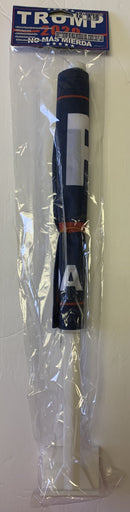 Trump No Mas Mierda No More Bullshit Double Sided Car Flag - 12''x18'' Knit