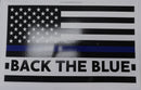 Police Back The Blue Double Sided Yard Sign 14.5"X 23" Inches