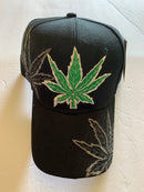 Black Cannabis Leaf - Cap TEMPORARY OUT OF STOCK