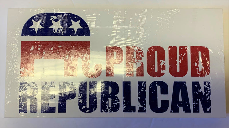 Proud Republican Bumper Sticker