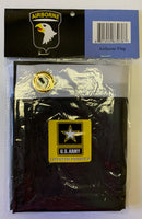 Airborne Black Eagle 3'X5' Flag Rough Tex® Super Polyester