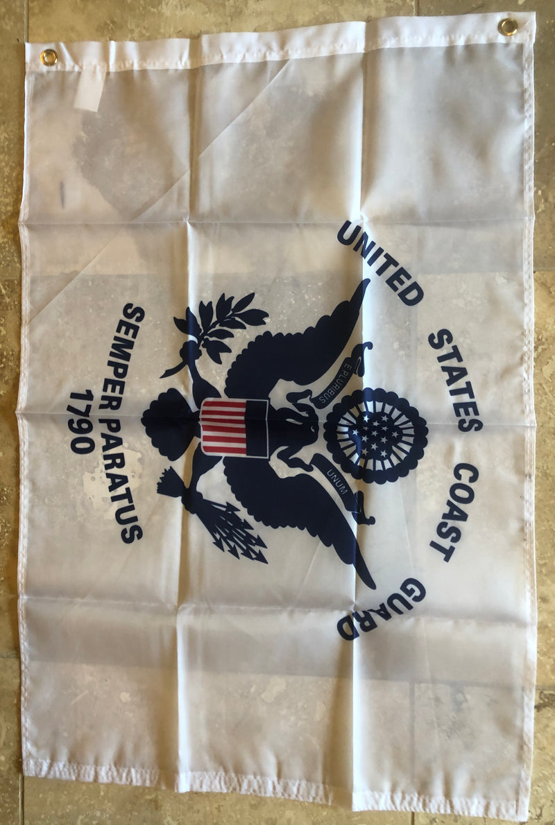 Coast Guard U.S. Military 2'x3' Feet 150D Flag Rough Tex ® Expertly Printed