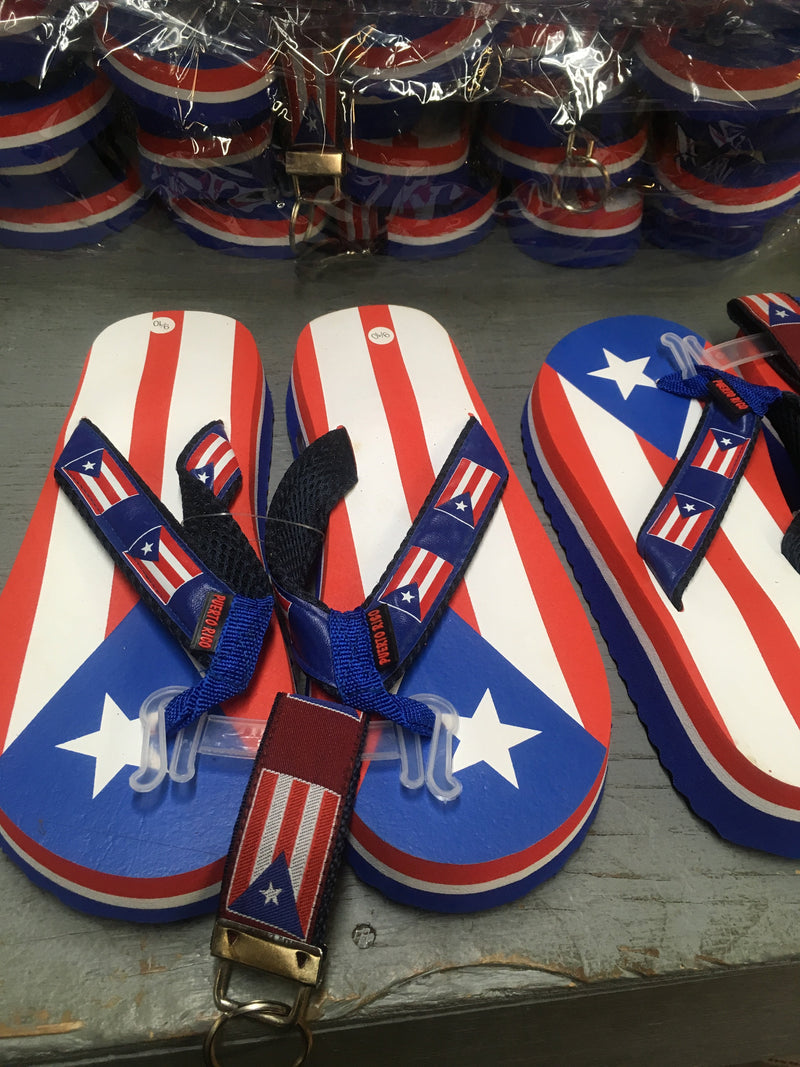 Puerto Rico Flip Flops 12 Pack