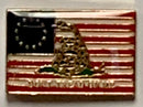 Betsy Ross Gadsden Lapel Pin
