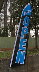 Now Open Swooper Flag