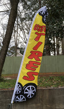 Used Tires Swooper Flag